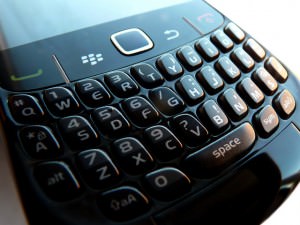 Keypad of the Blackberry Curve 8520