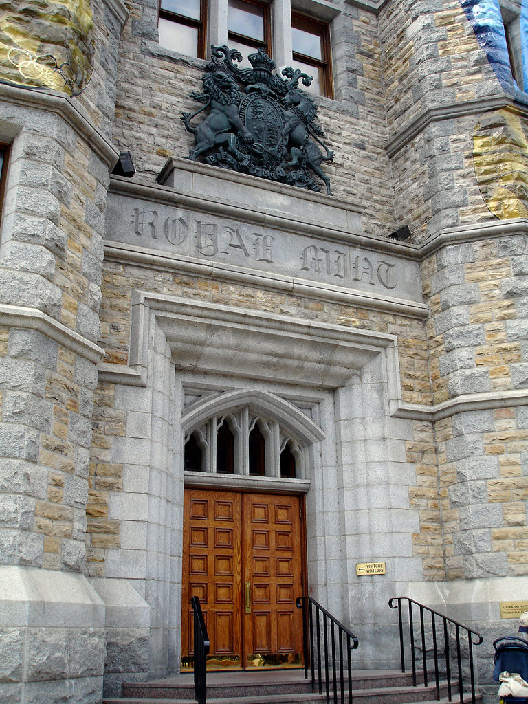 The Royal Canadian Mint, which reports to the Department of Finance