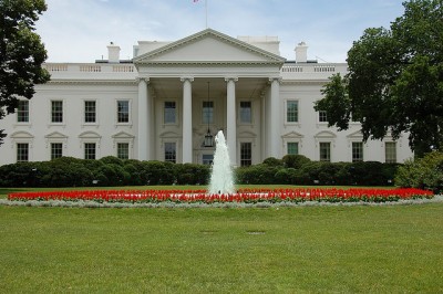 Front view of the White House