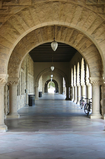 University hallway